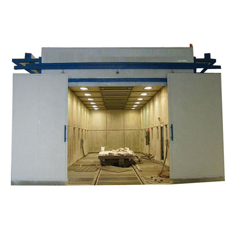 Kompletament Irkupru 20ft 40ft Container Sand Blasting Booth Prezz